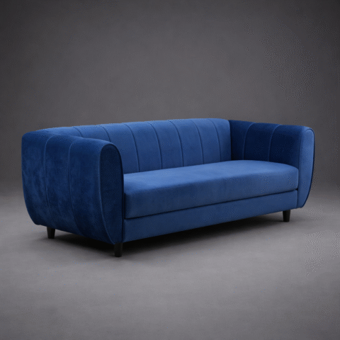 Sofa Paris 4 Puestos Tela Velvet