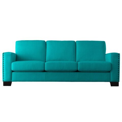 SOFA ARMANY ANTIRASGUÑOS TURQUEZA