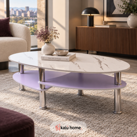 Mesa De Centro Oporto Blanca