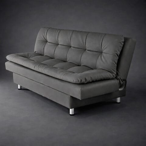 Sofa Cama Piero Anti Rasguños Gris