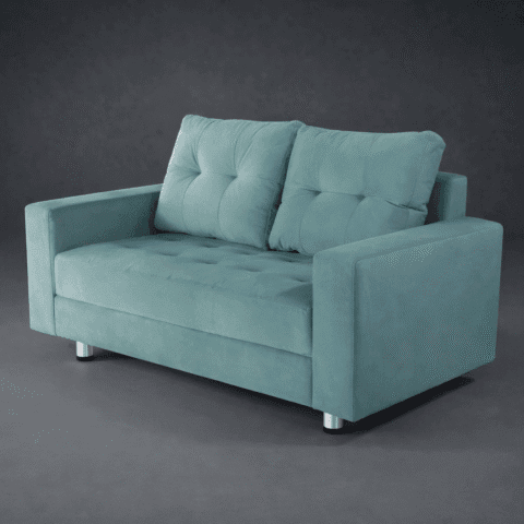 Sofa Aqua Moderno Tela Suave