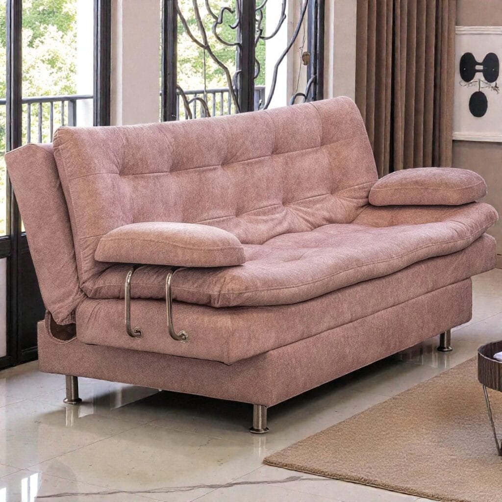 Sofá Cama Jupiter Rosado