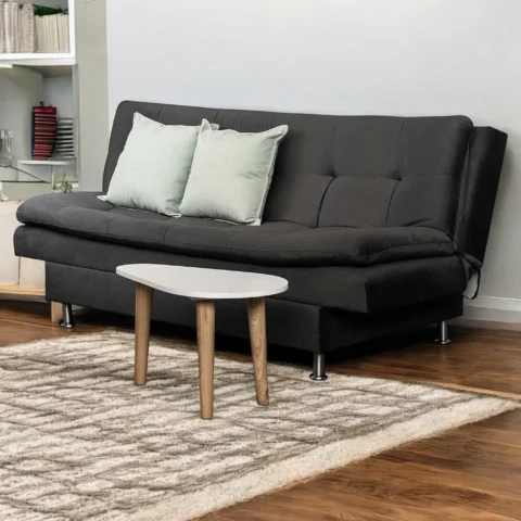 Combo Sofa Cama Plus + Mesa + 2 cojines