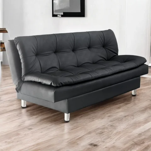 Sofa Cama Piero Anti Rasguños Negro