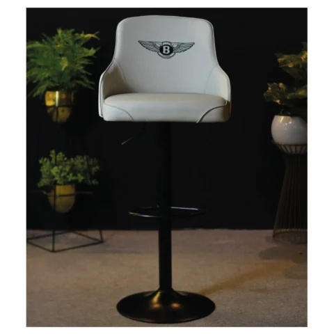 Silla Bar Imperial Cuero Sintetico Beige