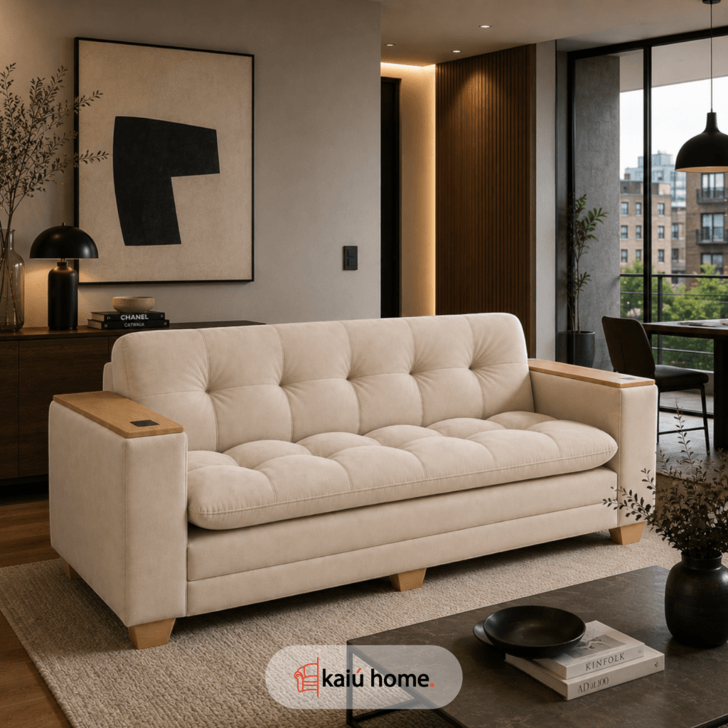 Sofá Cama Duo Box + Cargador Inalambrico