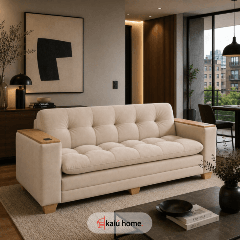 Sofá Cama Duo Box + Cargador Inalambrico