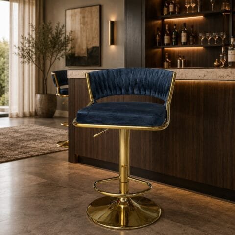 Silla Bar Luxury Gris Oscuro - Extra Suave