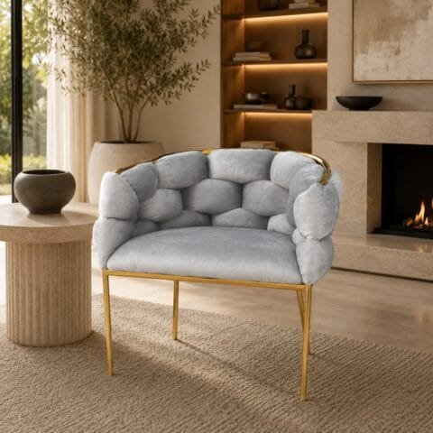 Poltrona Luxury Gris - Extra Suave